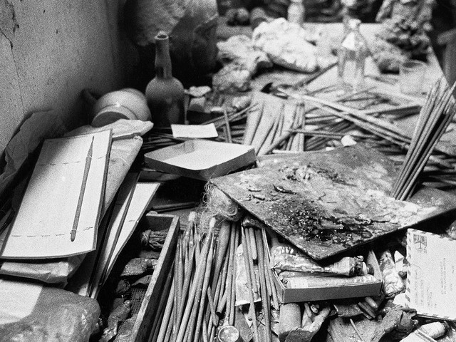 Alberto Giacomettis Atelier Paris