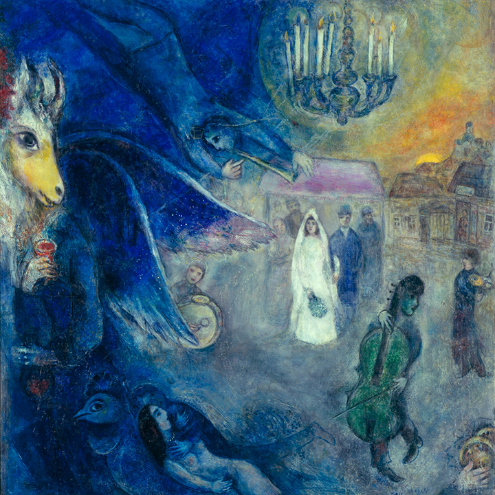 Marc Chagall Les lumieres du mariage