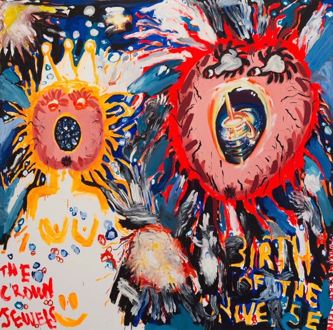 Judith Bernstein_Birth of the Universe #2_2013
