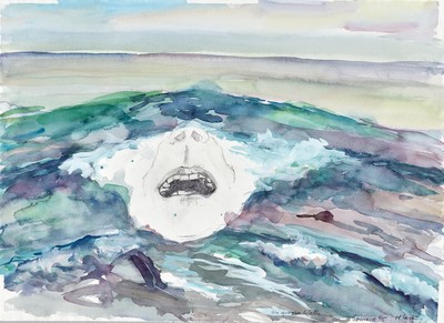 Lassnig_Die_grosse_Welle