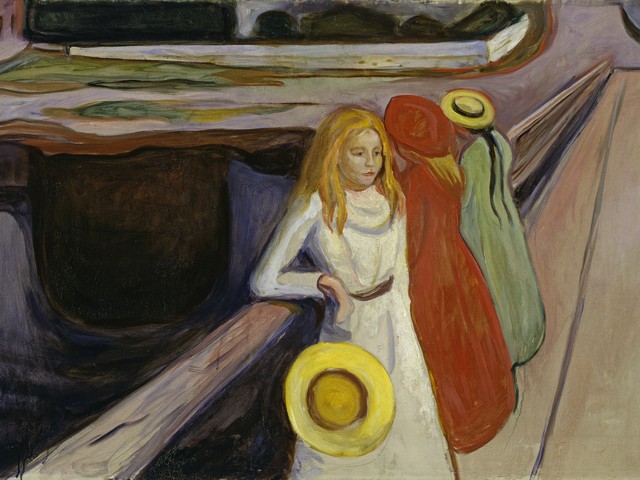 Munch_Maedchen auf der Bruecke_ed